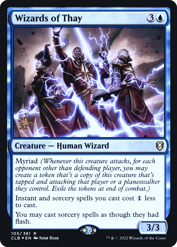 Wizards of Thay (PRE-105S) - Battle for Baldur's Gate Promos Foil