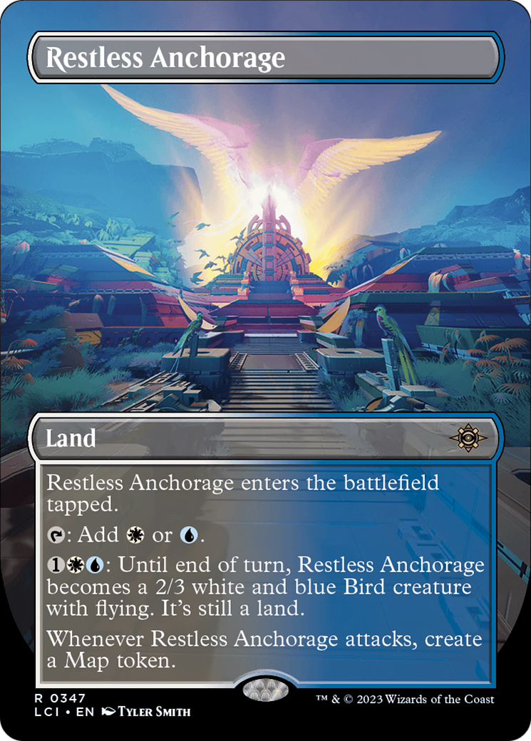 Restless Anchorage (Borderless) (LCI-347) - The Lost Caverns of Ixalan (Borderless)