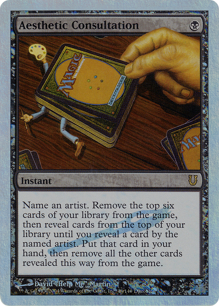 Aesthetic Consultation (Alternate Foil) (UNH-048) - Unhinged Foil