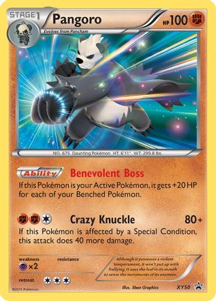 Pangoro XY50 - Holofoil XY Promos - Promo