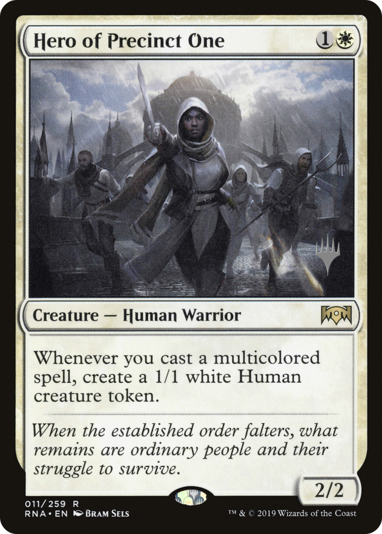 Hero of Precinct One (PPELD-11P) - Ravnica Allegiance Promos