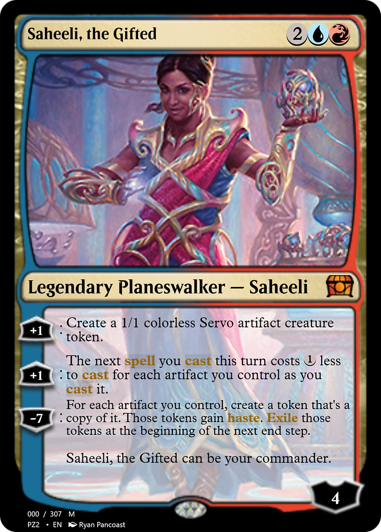 Saheeli, the Gifted (PZ2-70685) - Treasure Chest