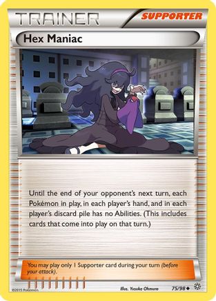 Hex Maniac 075/98 - Reverse Holofoil XY Ancient Origins - Uncommon