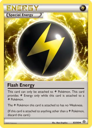 Flash Energy 083/98 - Reverse Holofoil XY Ancient Origins - Uncommon