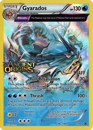 Gyarados XY60 - Holofoil XY Promos - Promo
