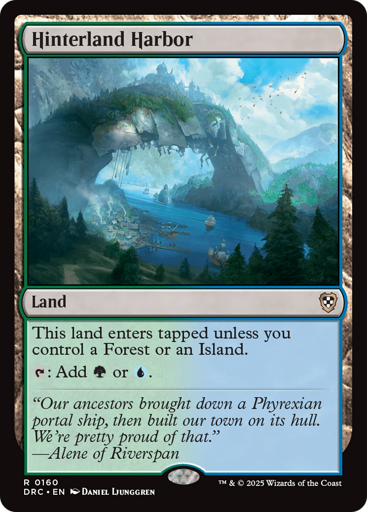 Hinterland Harbor (DRC-160) - Commander: Aetherdrift