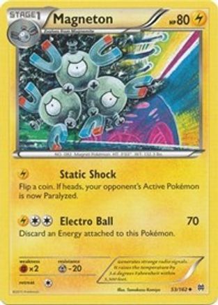 Magneton 053/162 XY BREAKthrough - Uncommon
