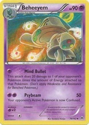 Beheeyem 074/162 - Reverse Holofoil XY BREAKthrough - Uncommon