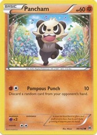 Pancham 086/162 - Reverse Holofoil XY BREAKthrough - Common