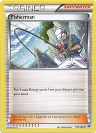 Fisherman 136/162 XY BREAKthrough - Uncommon