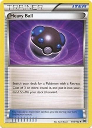 Heavy Ball 140/162 XY BREAKthrough - Uncommon