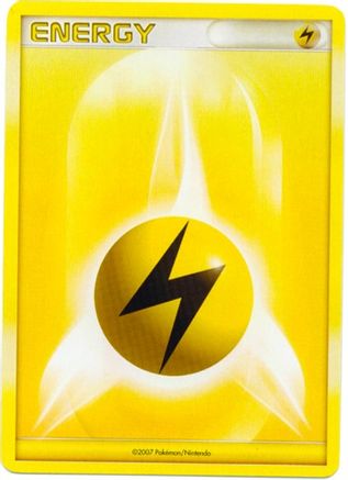 Lightning Energy (2007 - Holofoil League & Championship Cards - Promo