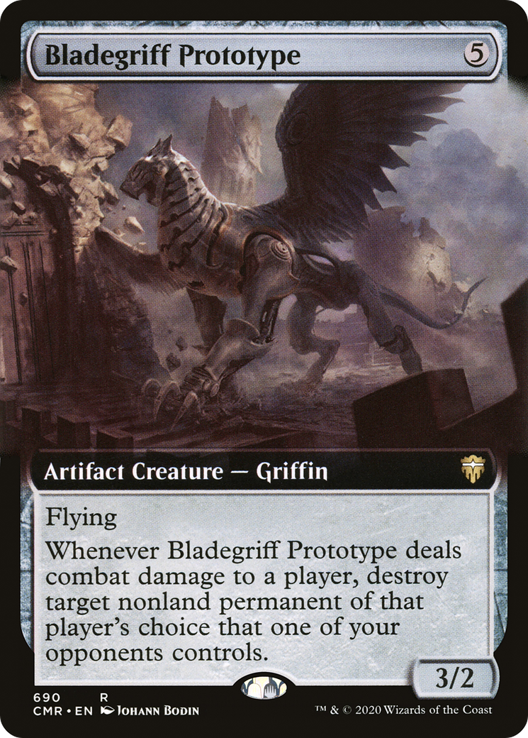 Bladegriff Prototype (Extended Art) (CMR-690) - Commander Legends: (Extended Art) Foil