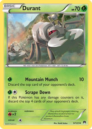 Durant 009 XY BREAKpoint - Uncommon