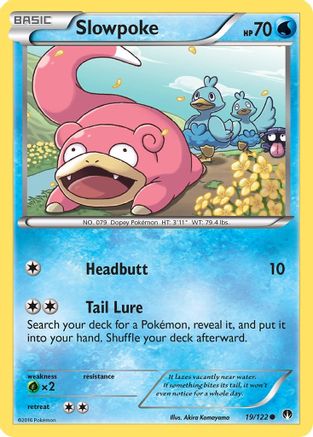 Slowpoke 019/122 XY BREAKpoint - Common