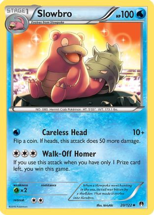 Slowbro 020/122 XY BREAKpoint - Uncommon
