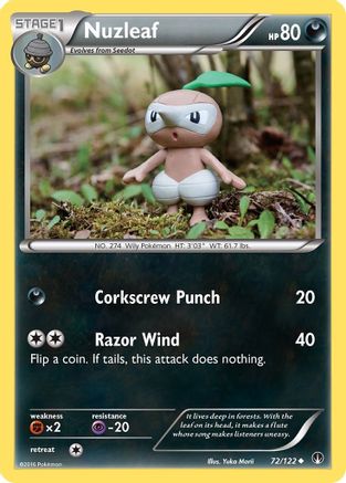 Nuzleaf 072/122 XY BREAKpoint - Uncommon