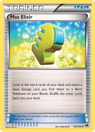 Max Elixir 102/122 XY BREAKpoint - Uncommon