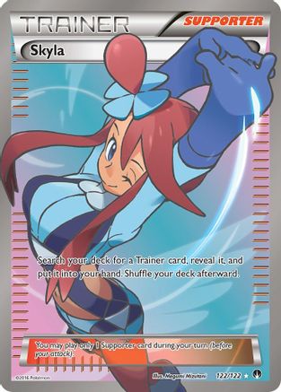 Skyla 122/122 - Holofoil XY BREAKpoint - Ultra Rare