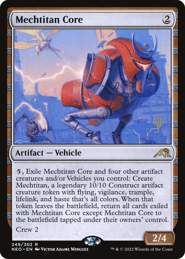Mechtitan Core (PPNEO-249P) - Kamigawa: Neon Dynasty Promos Foil