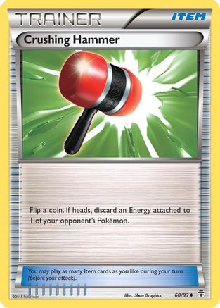 Crushing Hammer 060/83 - Reverse Holofoil Generations - Uncommon