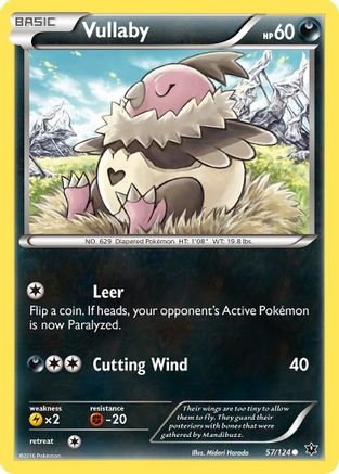 Vullaby 057/124 XY Fates Collide - Common