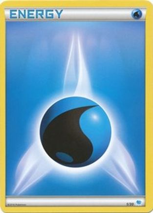 Water Energy (3) 003 XY Trainer Kit Pikachu Libre & Suicune - Common