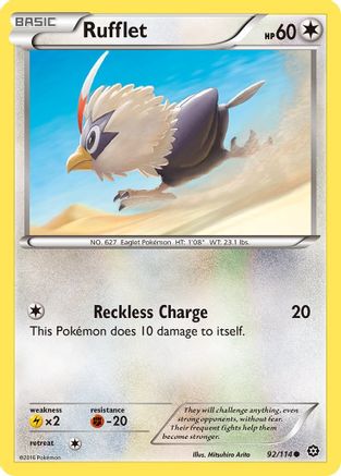 Rufflet 092/114 XY Steam Siege - Common