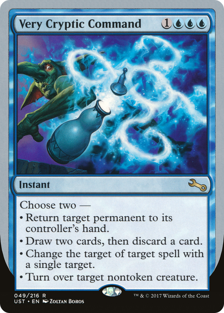 Very Cryptic Command (D) (UST-49D) - Unstable