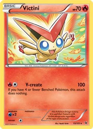Victini 015/101 Deck Exclusives - Rare