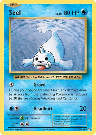 Seel 028/108 XY Evolutions - Common