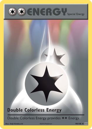 Double Colorless Energy 090/108 XY Evolutions - Uncommon