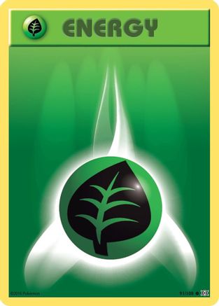 Grass Energy 091/108 XY Evolutions - Common