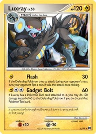 Luxray 005/099 Deck Exclusives - Rare