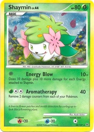 Shaymin 038/127 - Holofoil Deck Exclusives - Holo Rare
