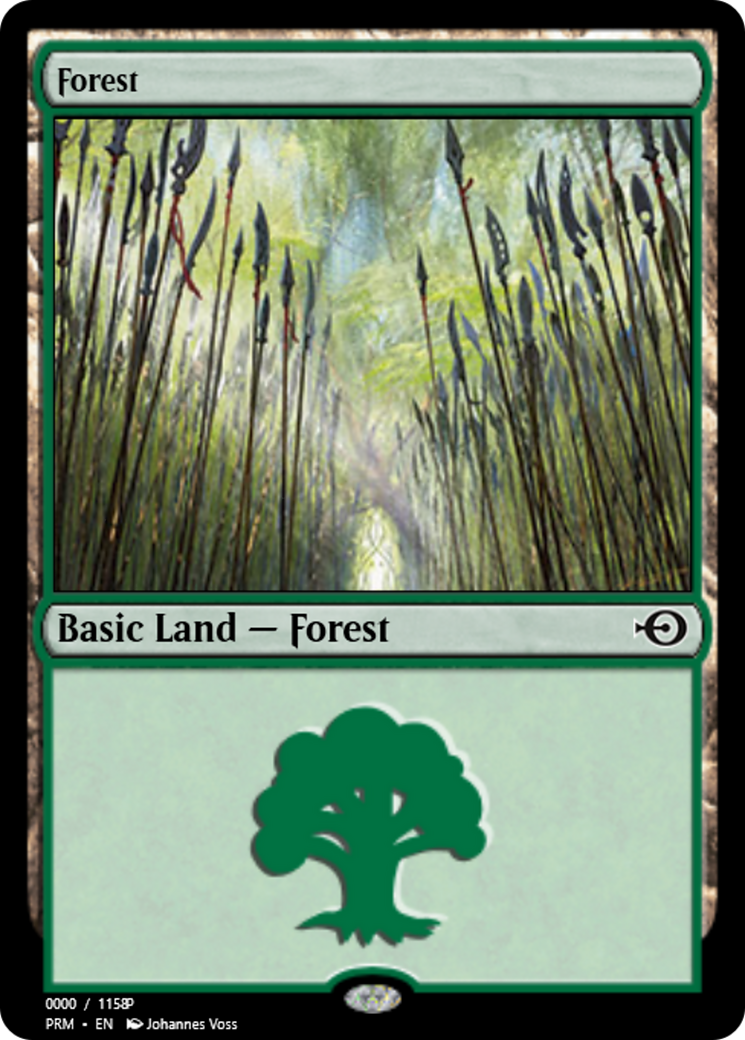 Forest (PRM-81874) - Magic Online Promos Foil