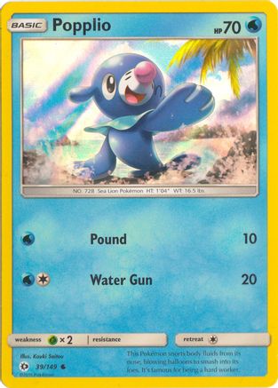 Popplio 039/149 - Holofoil Miscellaneous Cards & Products - Promo