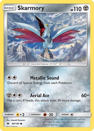 Skarmory 088/149 SM Base Set - Common