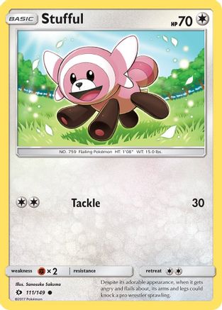 Stufful 111/149 SM Base Set - Common