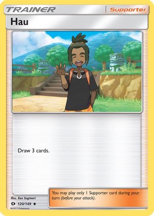Hau 120/149 SM Base Set - Uncommon