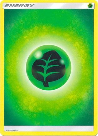 Grass Energy (2017 Unnumbered) 164 SM Base Set - Common