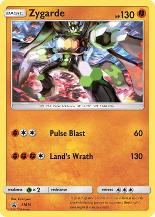 Zygarde SM15 - Holofoil SM Promos - Promo