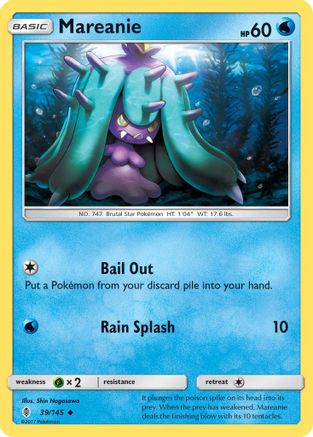 Mareanie 039 SM Guardians Rising - Uncommon