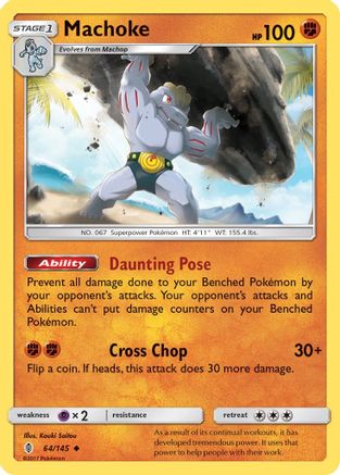 Machoke 064/145 SM Guardians Rising - Uncommon