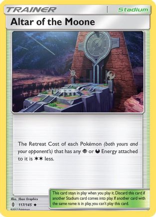 Altar of the Moone 117/145 SM Guardians Rising - Uncommon