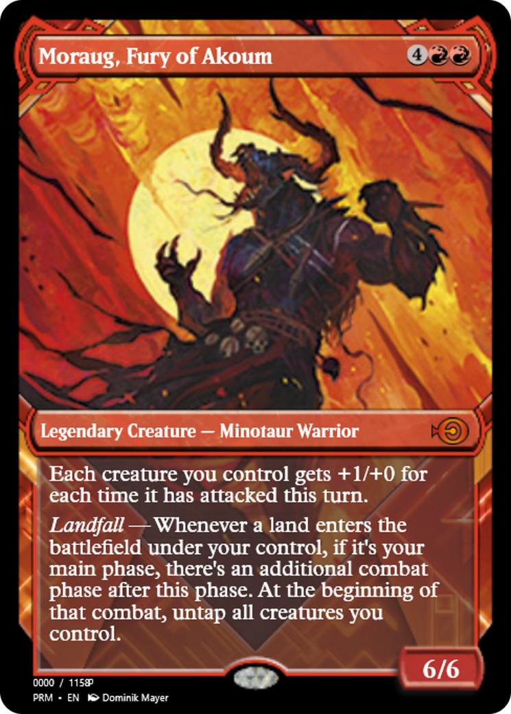 Moraug, Fury of Akoum (PRM-83694) - Magic Online Promos Foil