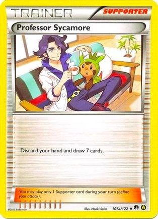 Professor Sycamore 107a/122 Alternate Art Promos - Promo