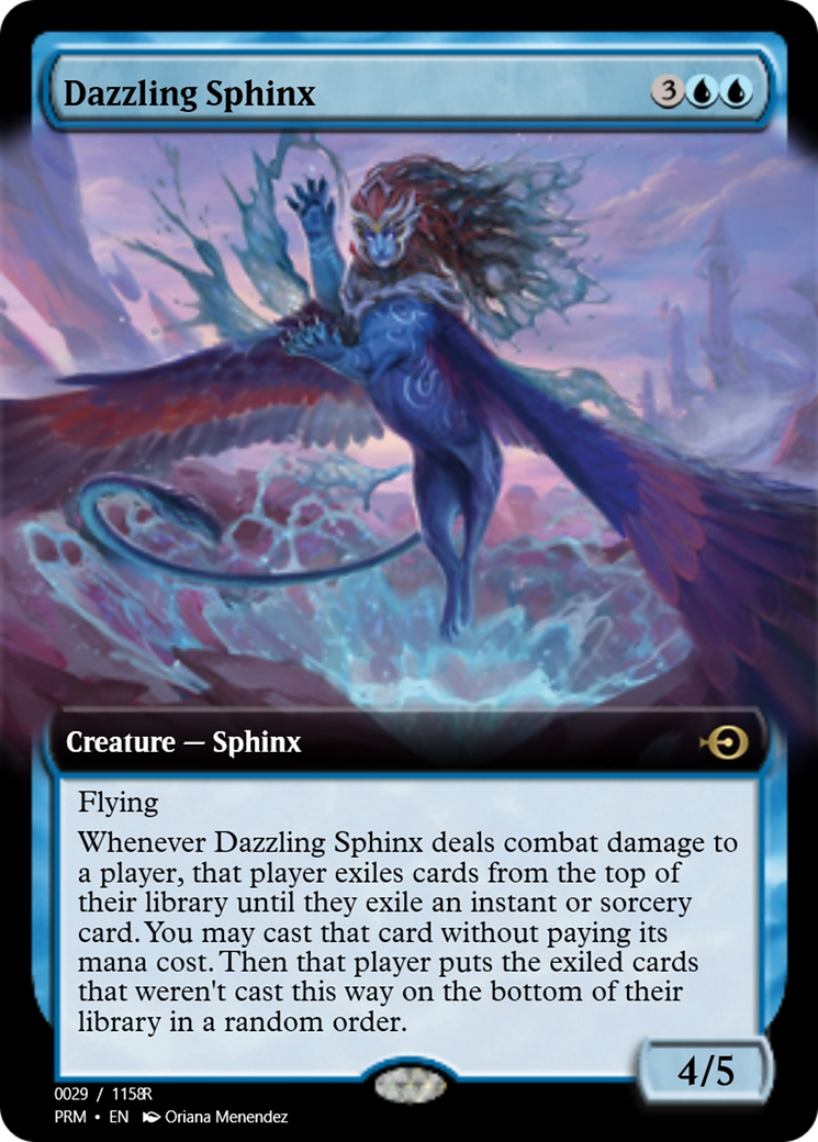 Dazzling Sphinx (PRM-90030) - Magic Online Promos Foil