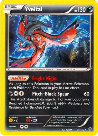 Yveltal 094/162 - Holofoil Blister Exclusives - Promo