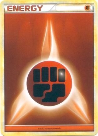 Fighting Energy (2010 Unnumbered HGSS Style Non League & Championship Cards - Promo